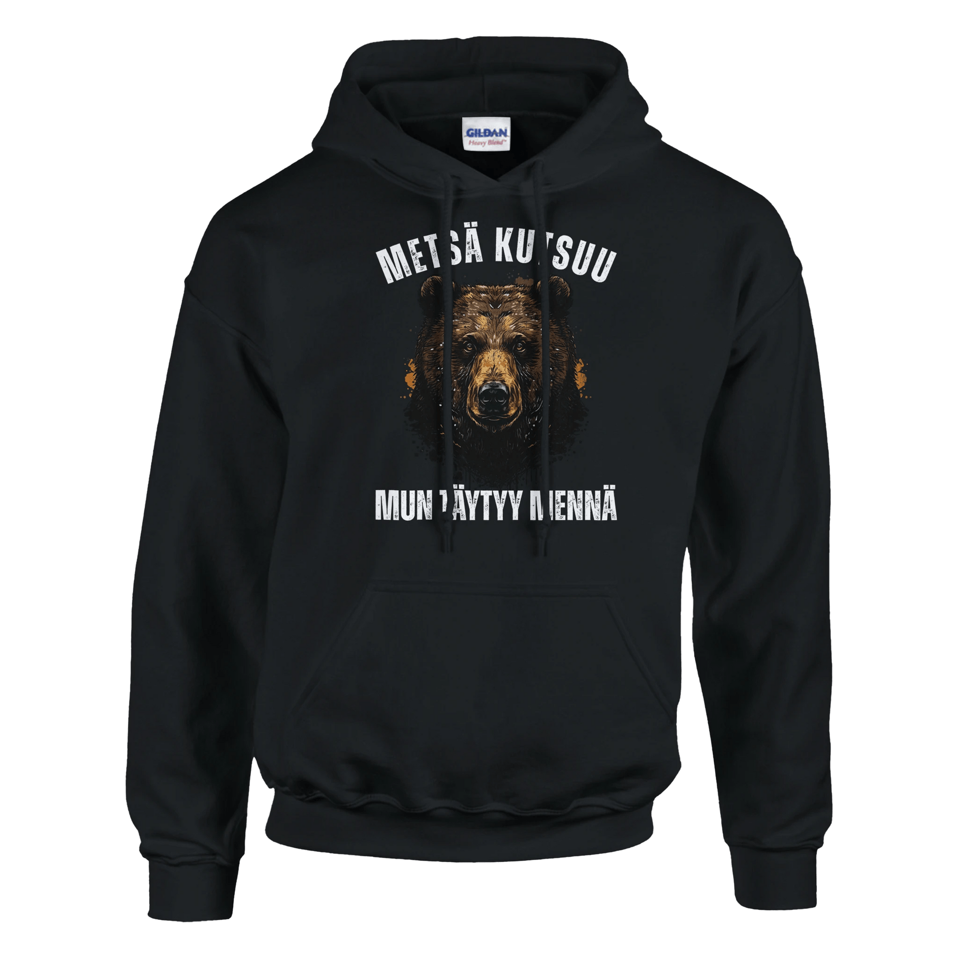 Metsä Kutsuu, Mun Täytyy Mennä - Karhu - Huppari - Mun Paita