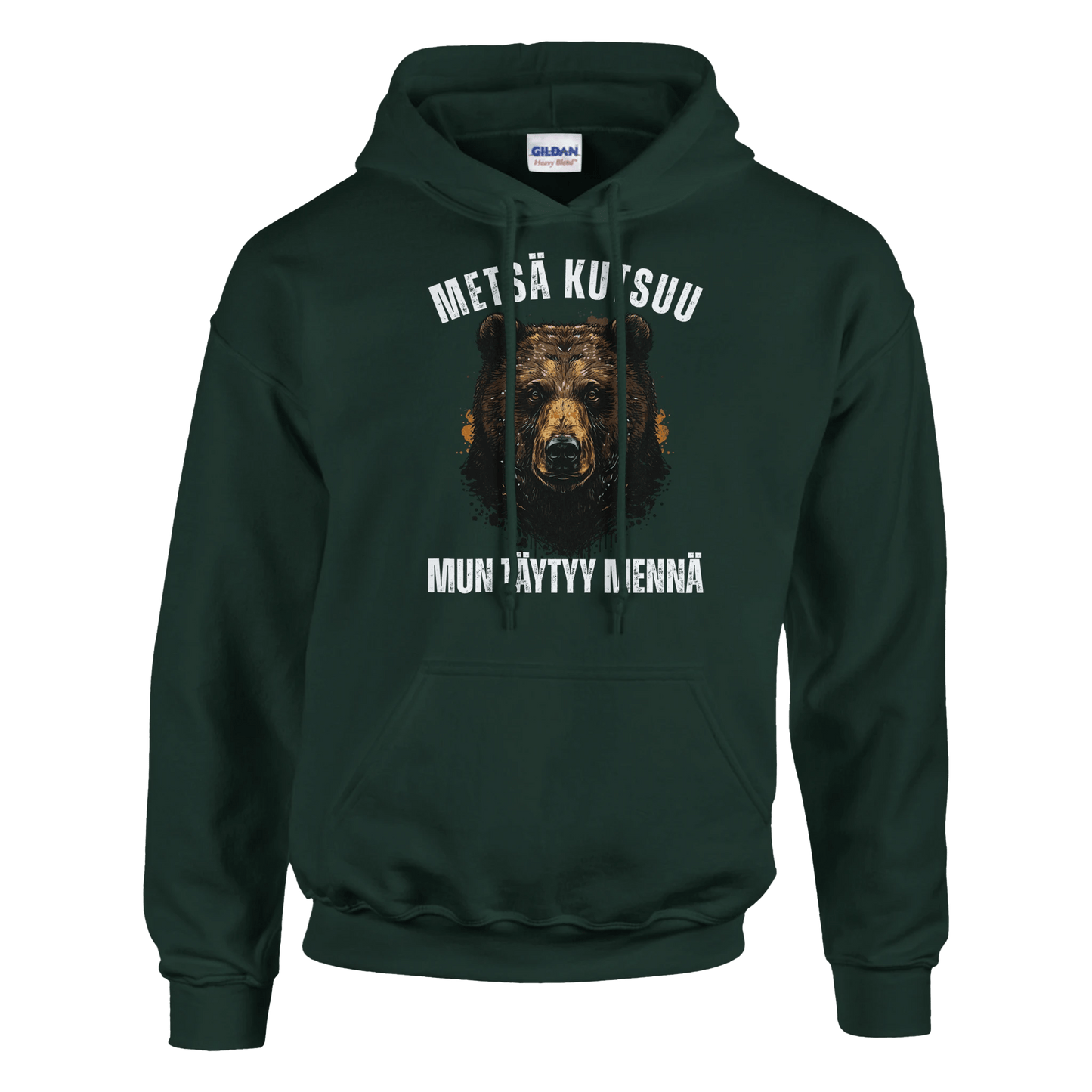 Metsä Kutsuu, Mun Täytyy Mennä - Karhu - Huppari - Mun Paita