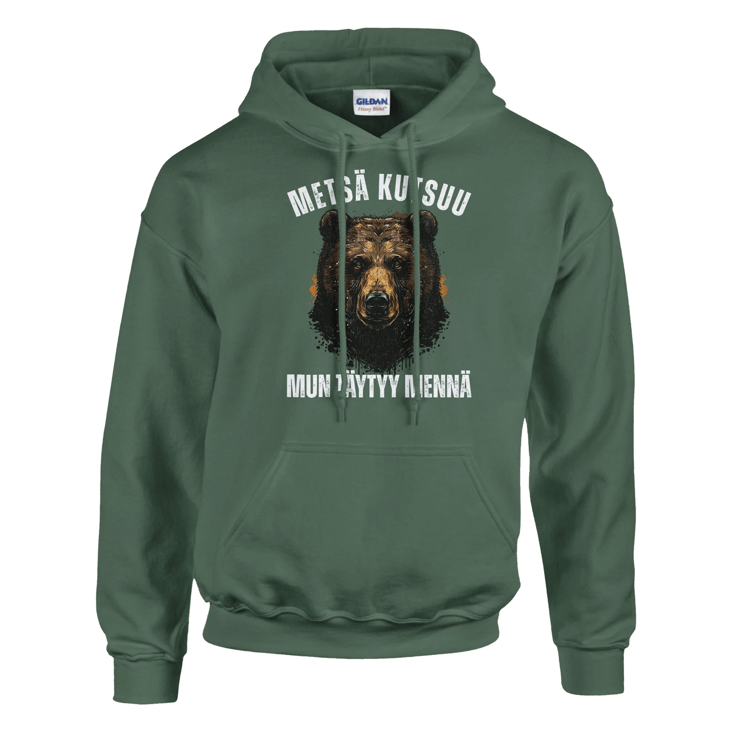 Metsä Kutsuu, Mun Täytyy Mennä - Karhu - Huppari - Mun Paita