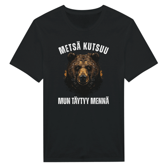 Metsä Kutsuu, Mun Täytyy Mennä - Karhu - Miesten T - paita - Mun Paita