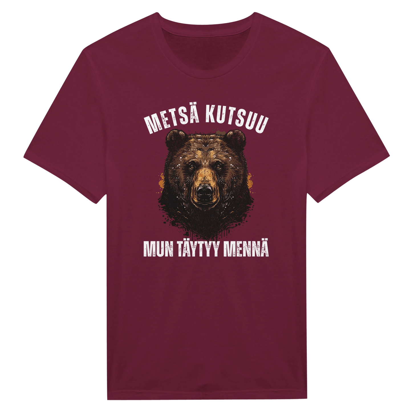 Metsä Kutsuu, Mun Täytyy Mennä - Karhu - Miesten T - paita - Mun Paita
