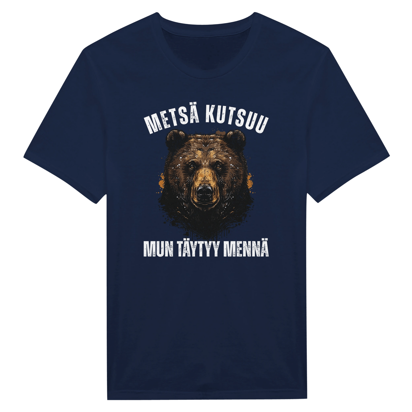 Metsä Kutsuu, Mun Täytyy Mennä - Karhu - Miesten T - paita - Mun Paita