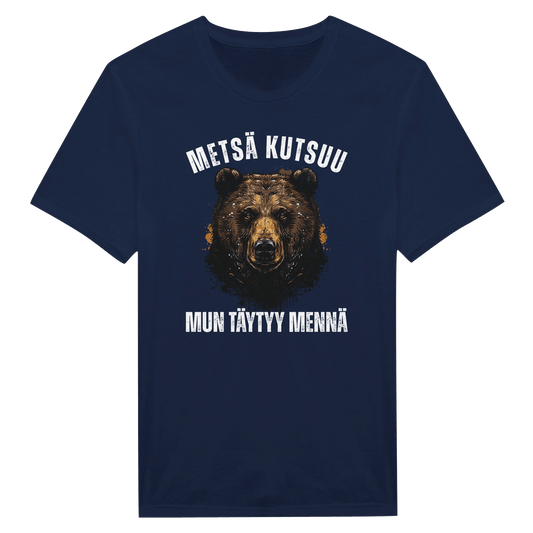Metsä Kutsuu, Mun Täytyy Mennä - Karhu - Miesten T - paita - Mun Paita