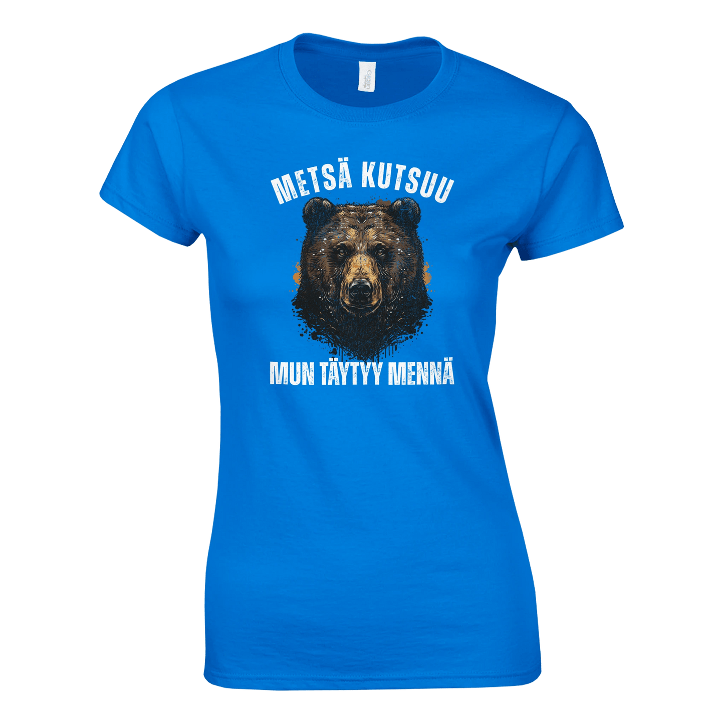 Metsä Kutsuu, Mun Täytyy Mennä - Karhu - Naisten T - paita - Mun Paita