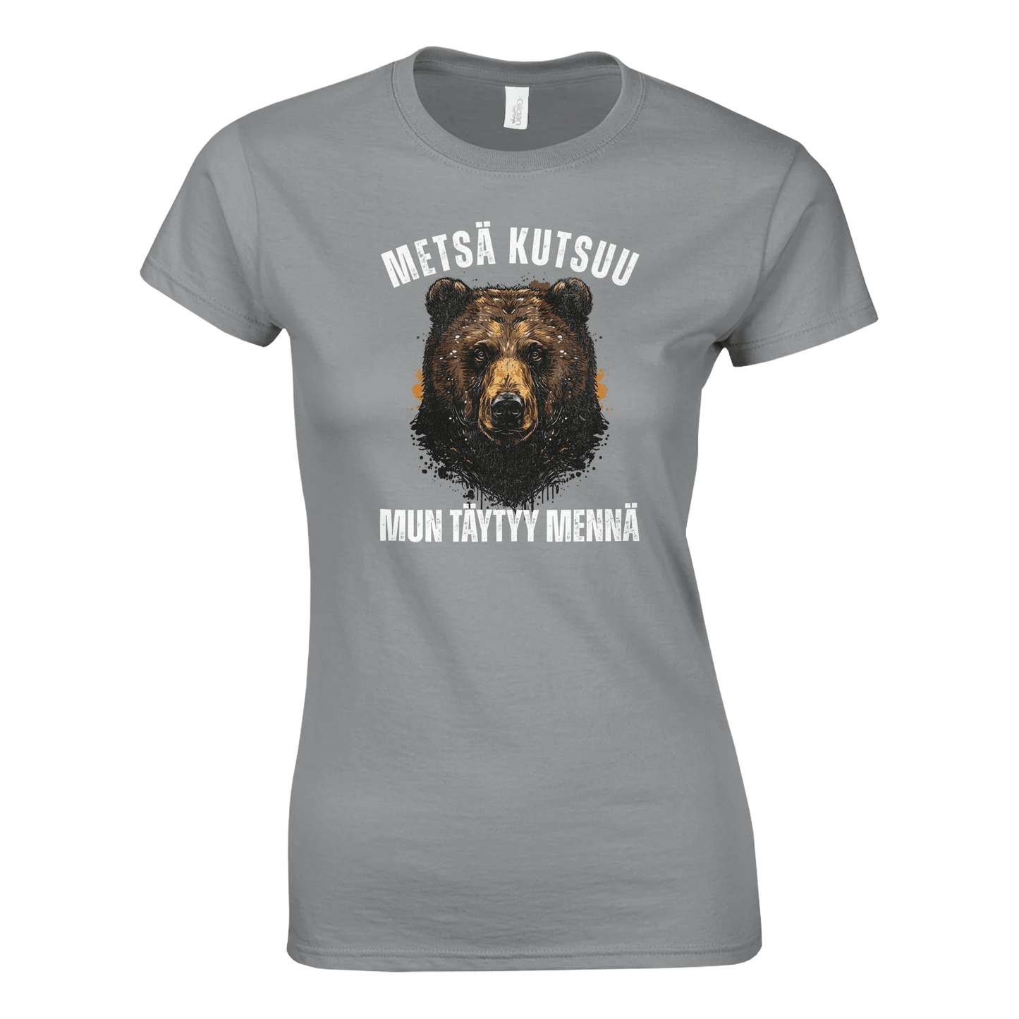 Metsä Kutsuu, Mun Täytyy Mennä - Karhu - Naisten T - paita - Mun Paita