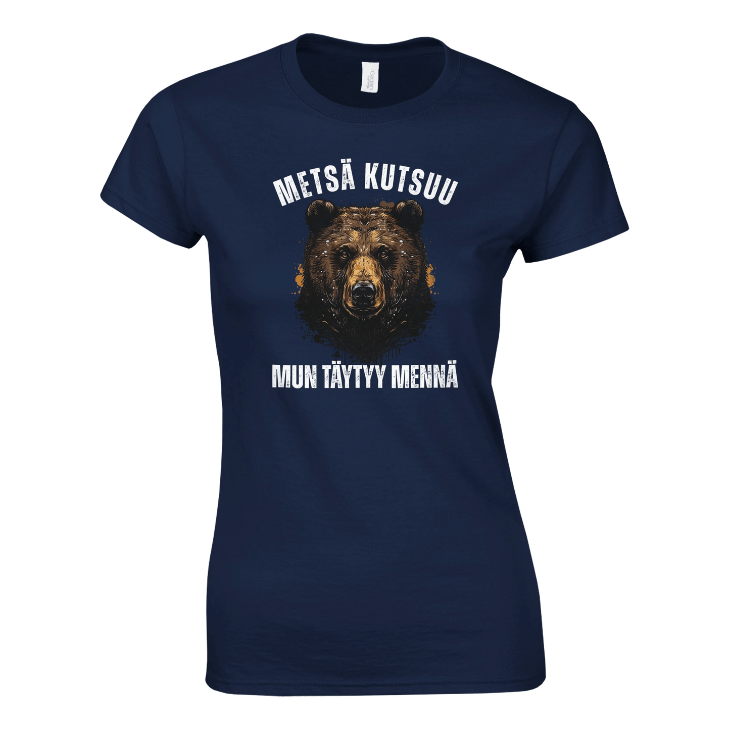 Metsä Kutsuu, Mun Täytyy Mennä - Karhu - Naisten T - paita - Mun Paita
