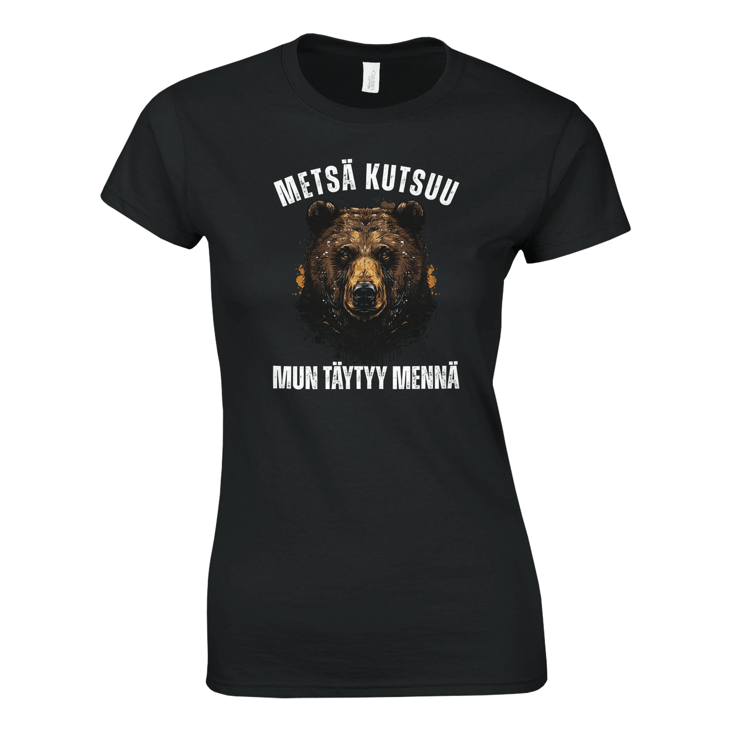 Metsä Kutsuu, Mun Täytyy Mennä - Karhu - Naisten T - paita - Mun Paita