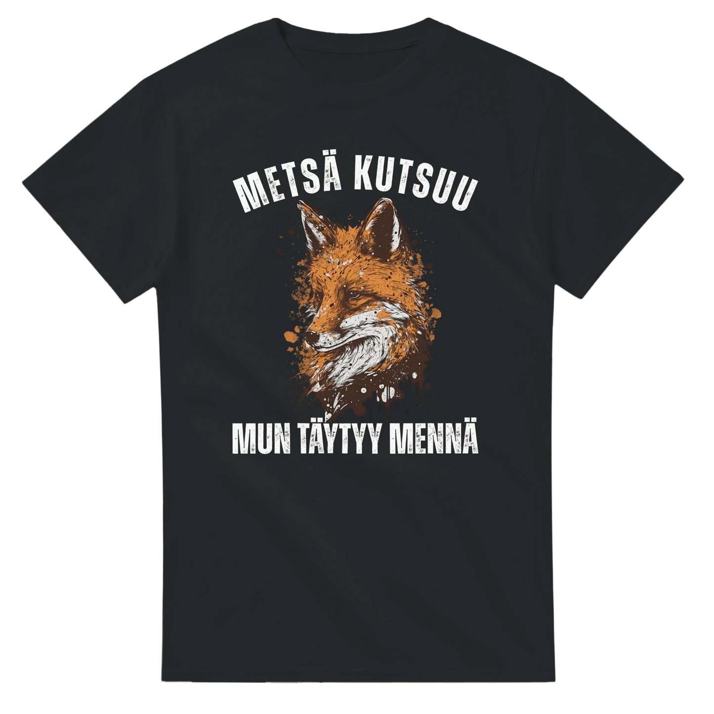 Metsä Kutsuu, Mun Täytyy Mennä - Kettu - 3XL - 5XL T - paita - Mun Paita