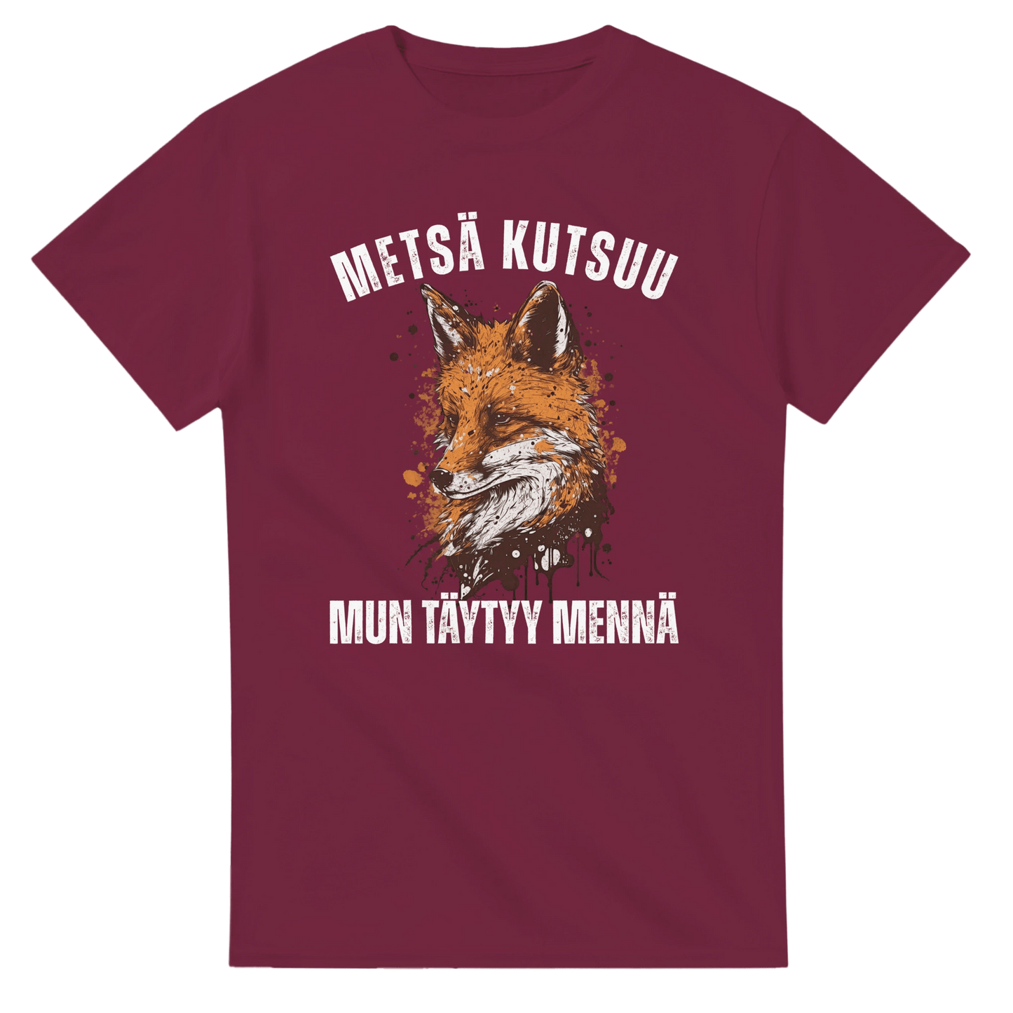Metsä Kutsuu, Mun Täytyy Mennä - Kettu - 3XL - 5XL T - paita - Mun Paita