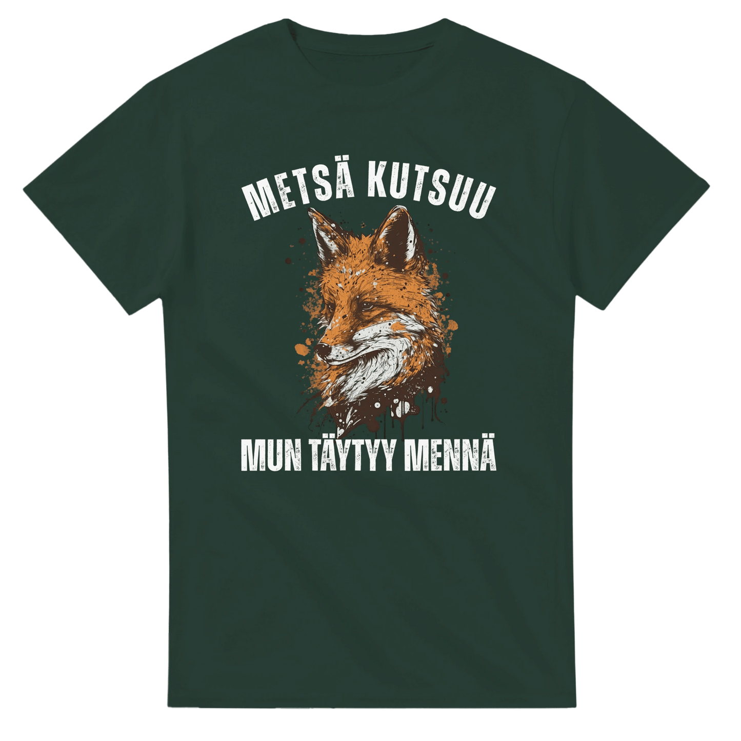 Metsä Kutsuu, Mun Täytyy Mennä - Kettu - 3XL - 5XL T - paita - Mun Paita