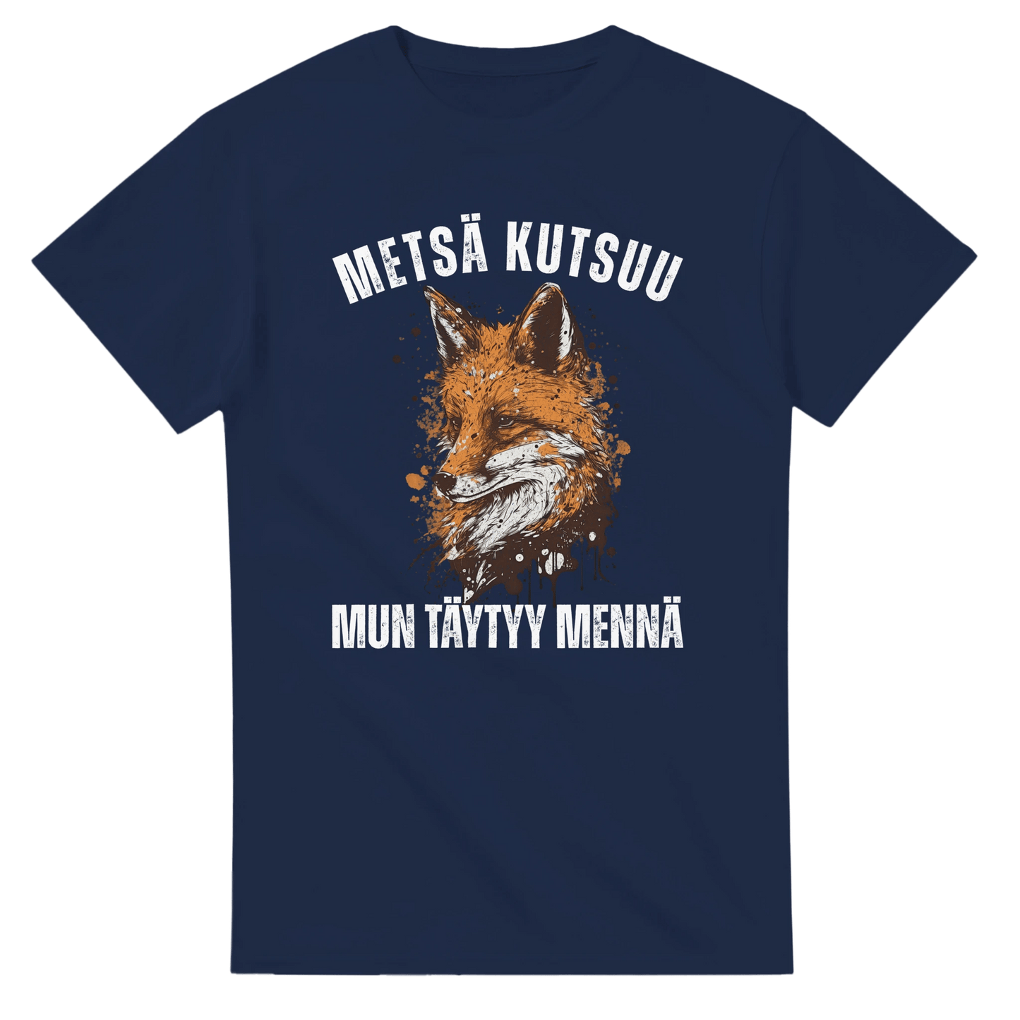 Metsä Kutsuu, Mun Täytyy Mennä - Kettu - 3XL - 5XL T - paita - Mun Paita