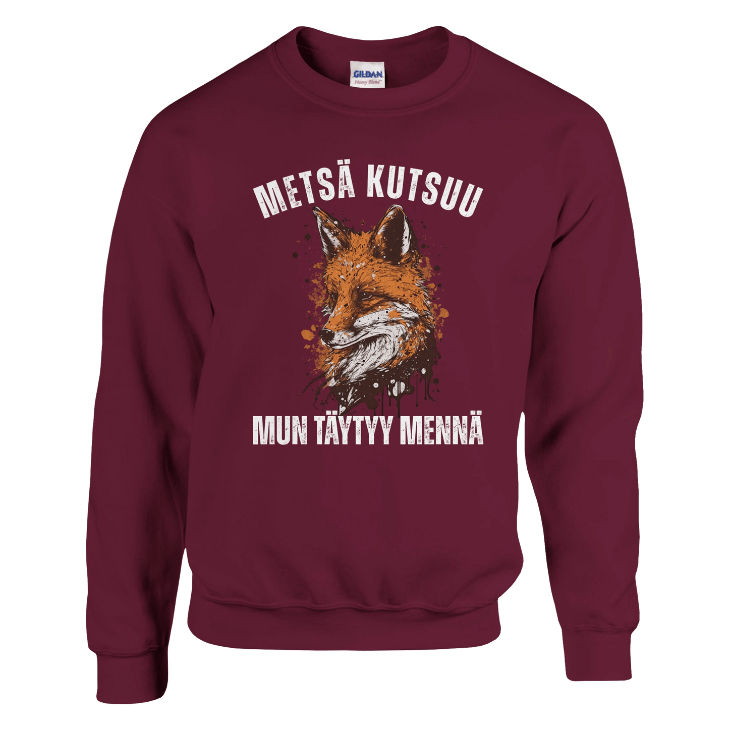 Metsä Kutsuu, Mun Täytyy Mennä - Kettu - Collegepaita - Mun Paita