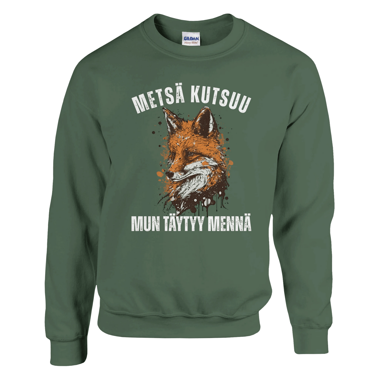 Metsä Kutsuu, Mun Täytyy Mennä - Kettu - Collegepaita - Mun Paita