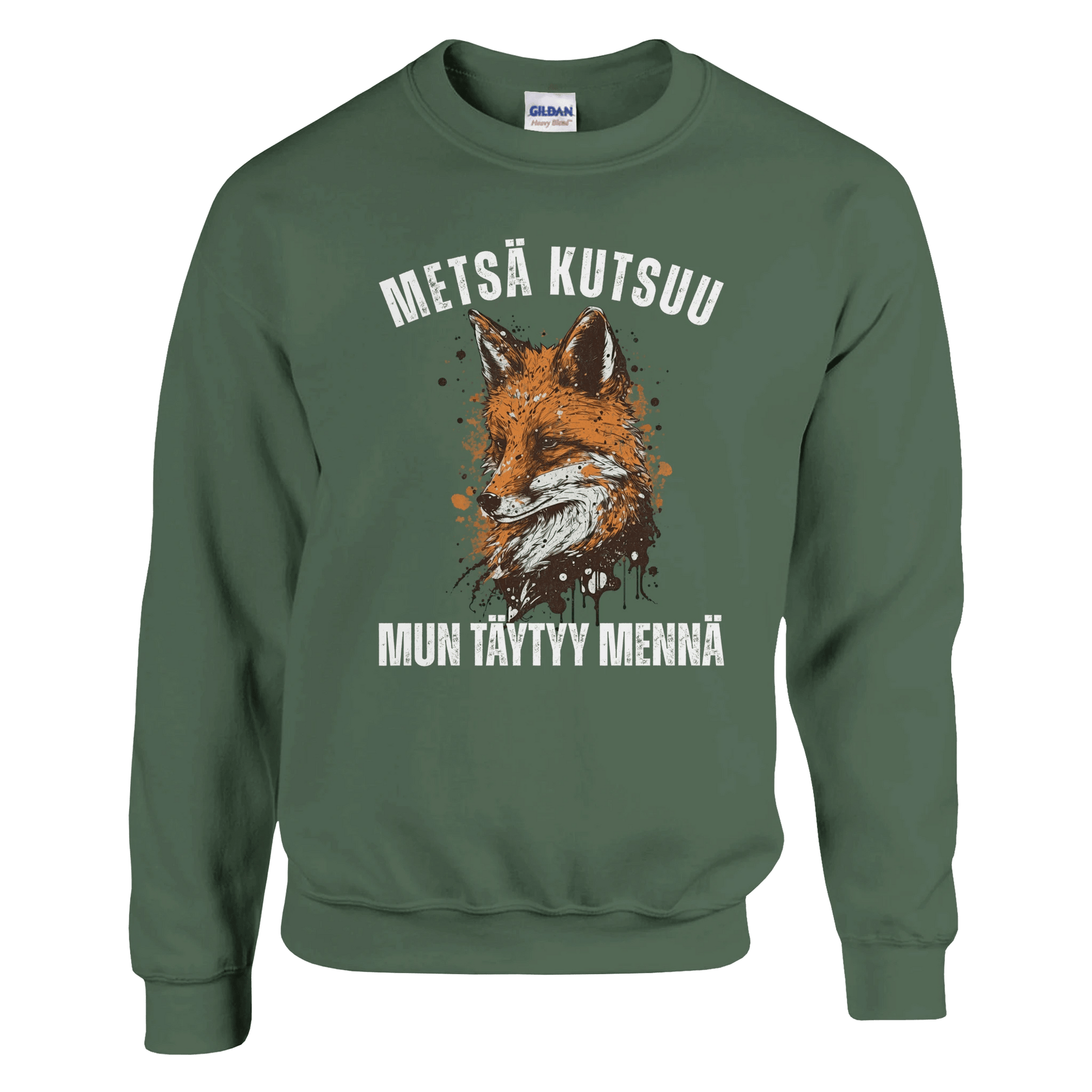 Metsä Kutsuu, Mun Täytyy Mennä - Kettu - Collegepaita - Mun Paita