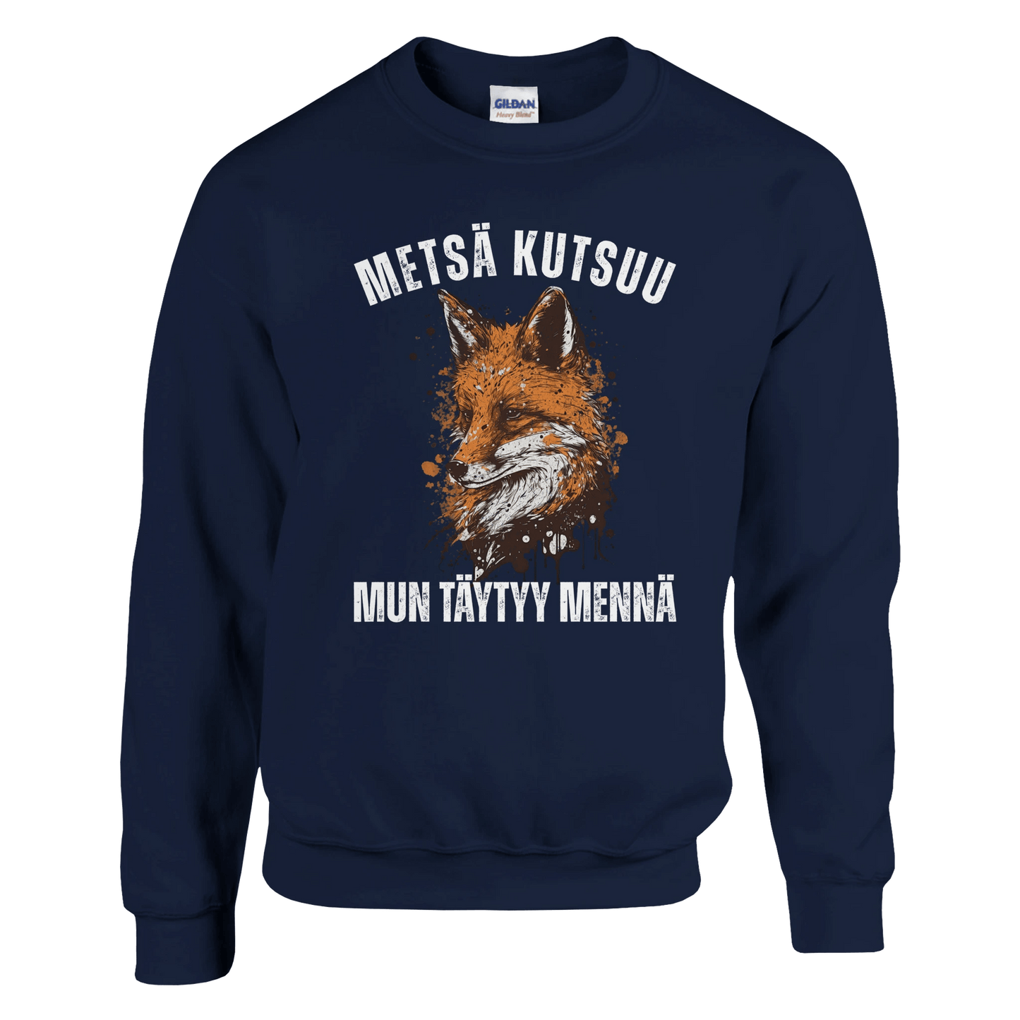 Metsä Kutsuu, Mun Täytyy Mennä - Kettu - Collegepaita - Mun Paita