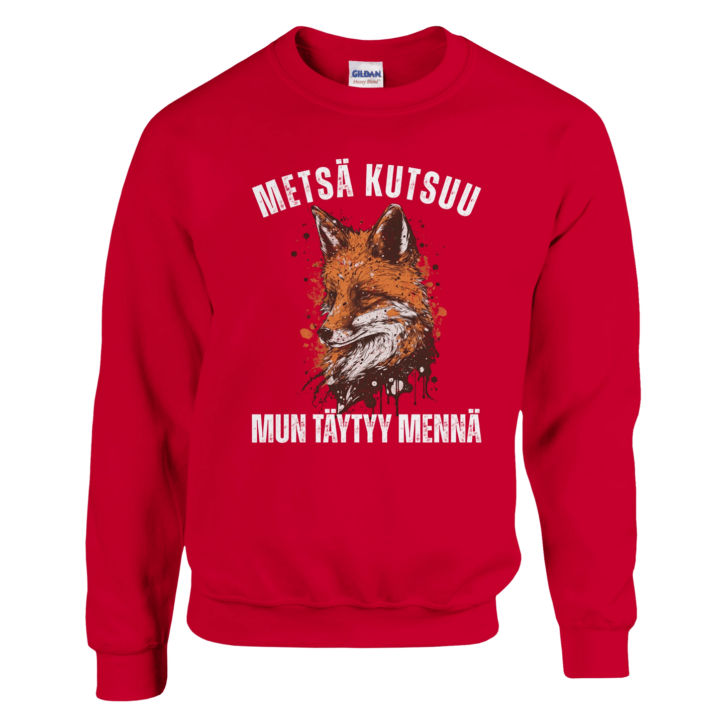 Metsä Kutsuu, Mun Täytyy Mennä - Kettu - Collegepaita - Mun Paita