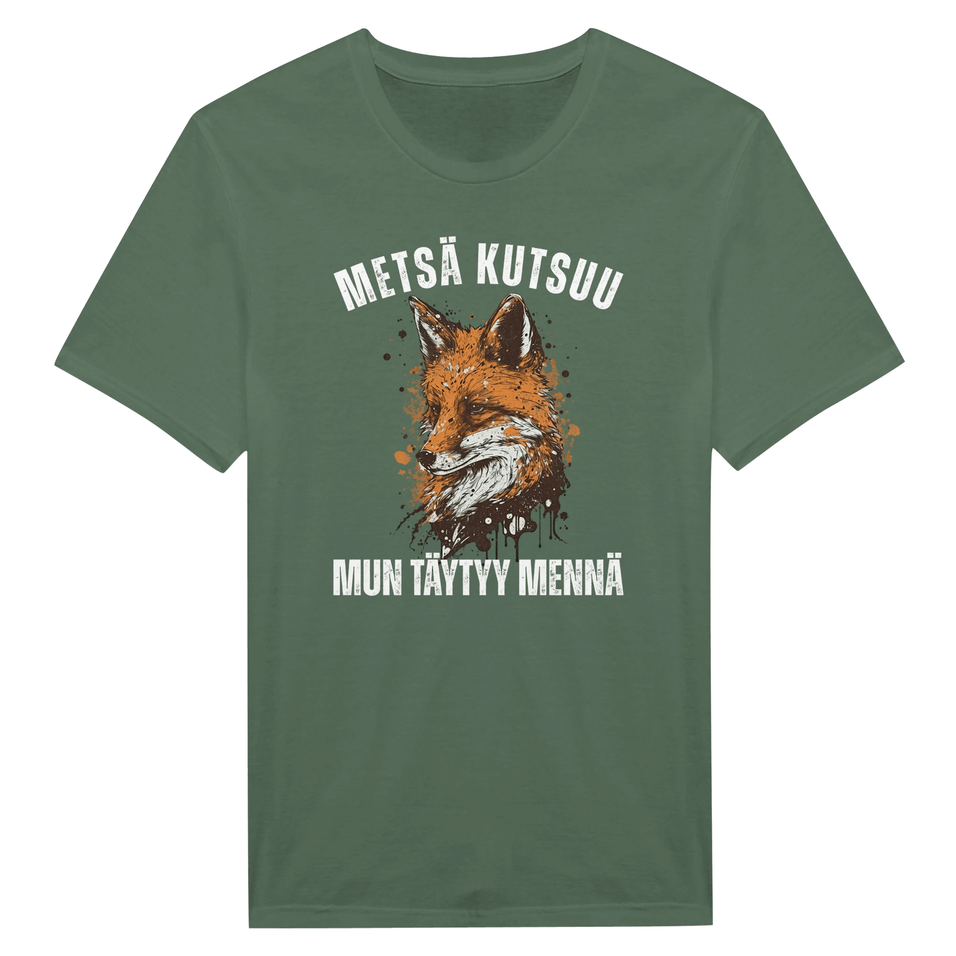 Metsä Kutsuu, Mun Täytyy Mennä - Kettu - Miesten T - paita - Mun Paita