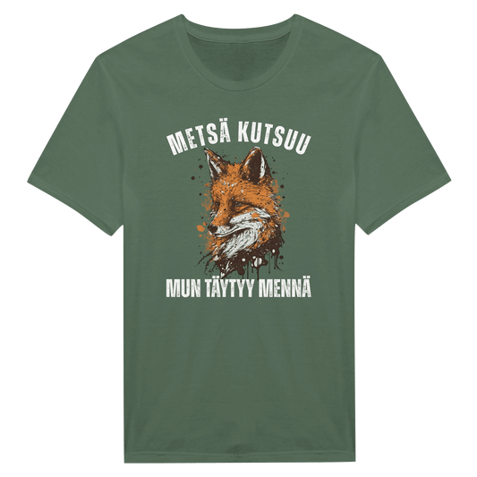 Metsä Kutsuu, Mun Täytyy Mennä - Kettu - Miesten T - paita - Mun Paita
