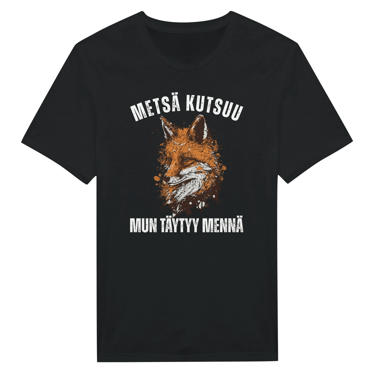 Metsä Kutsuu, Mun Täytyy Mennä - Kettu - Miesten T - paita - Mun Paita