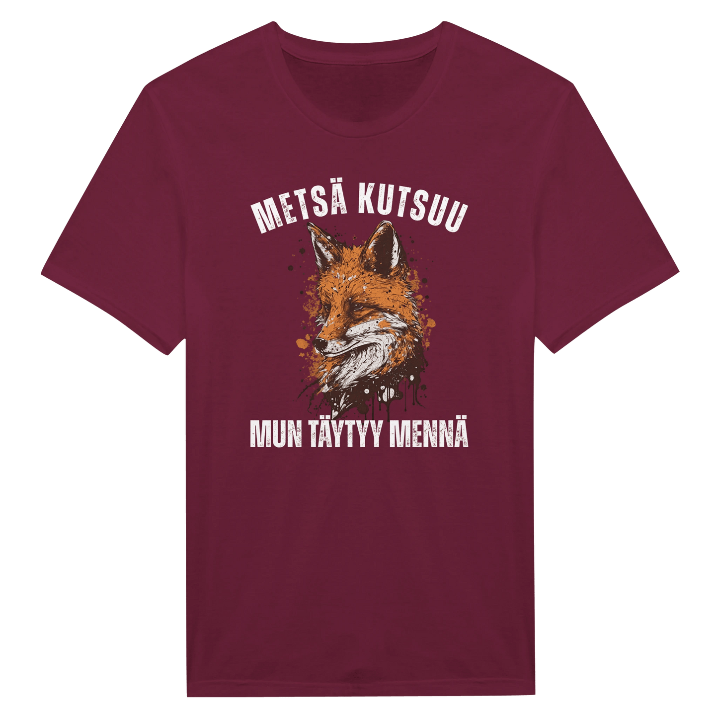 Metsä Kutsuu, Mun Täytyy Mennä - Kettu - Miesten T - paita - Mun Paita