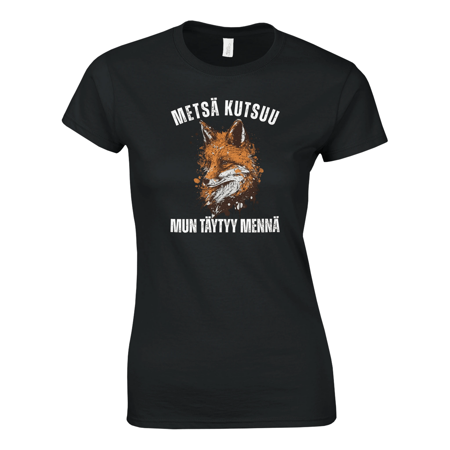Metsä Kutsuu, Mun Täytyy Mennä - Kettu - Naisten T - paita - Mun Paita