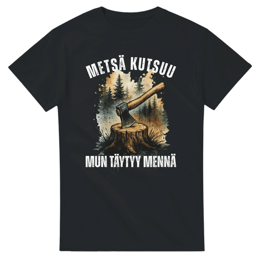 Metsä Kutsuu, Mun Täytyy Mennä - Kirves - 3XL - 5XL T - paita - Mun Paita