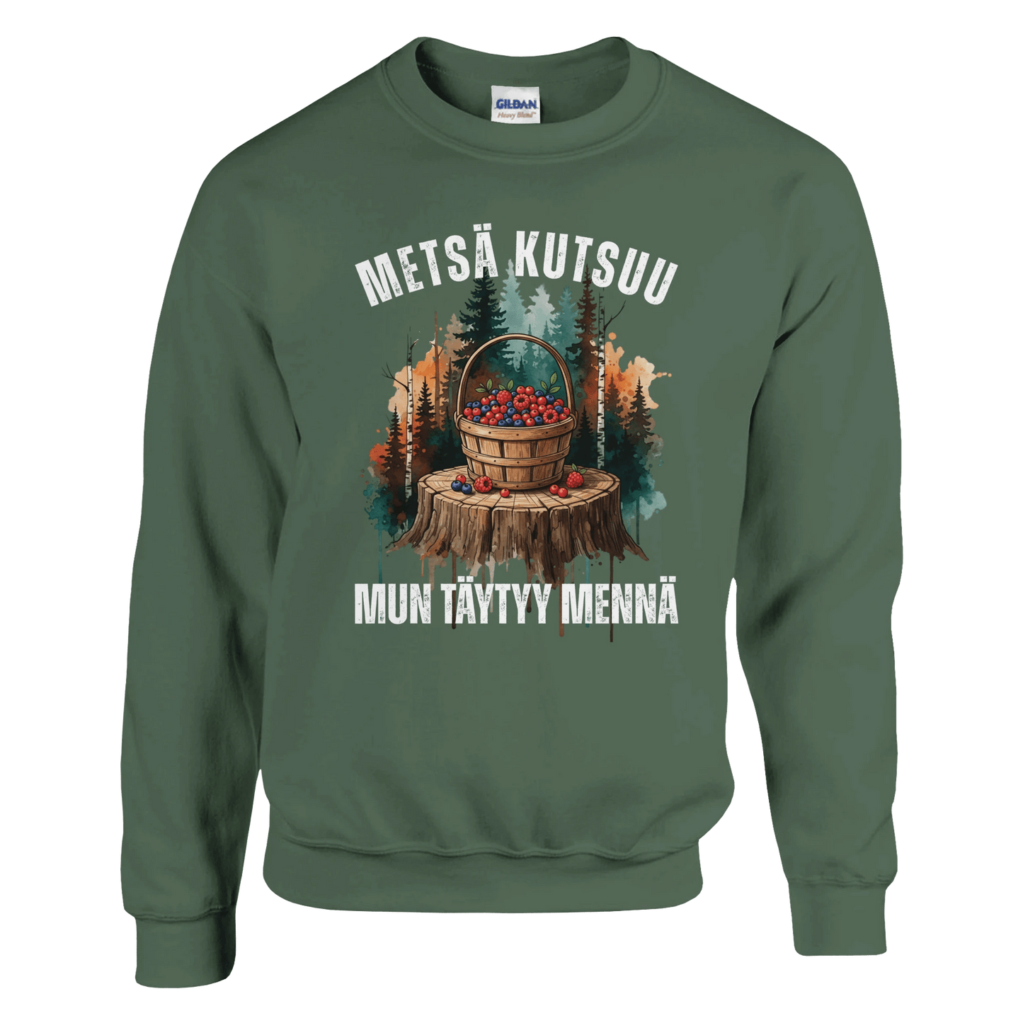 Metsä Kutsuu, Mun Täytyy Mennä - Marjat - Collegepaita - Mun Paita