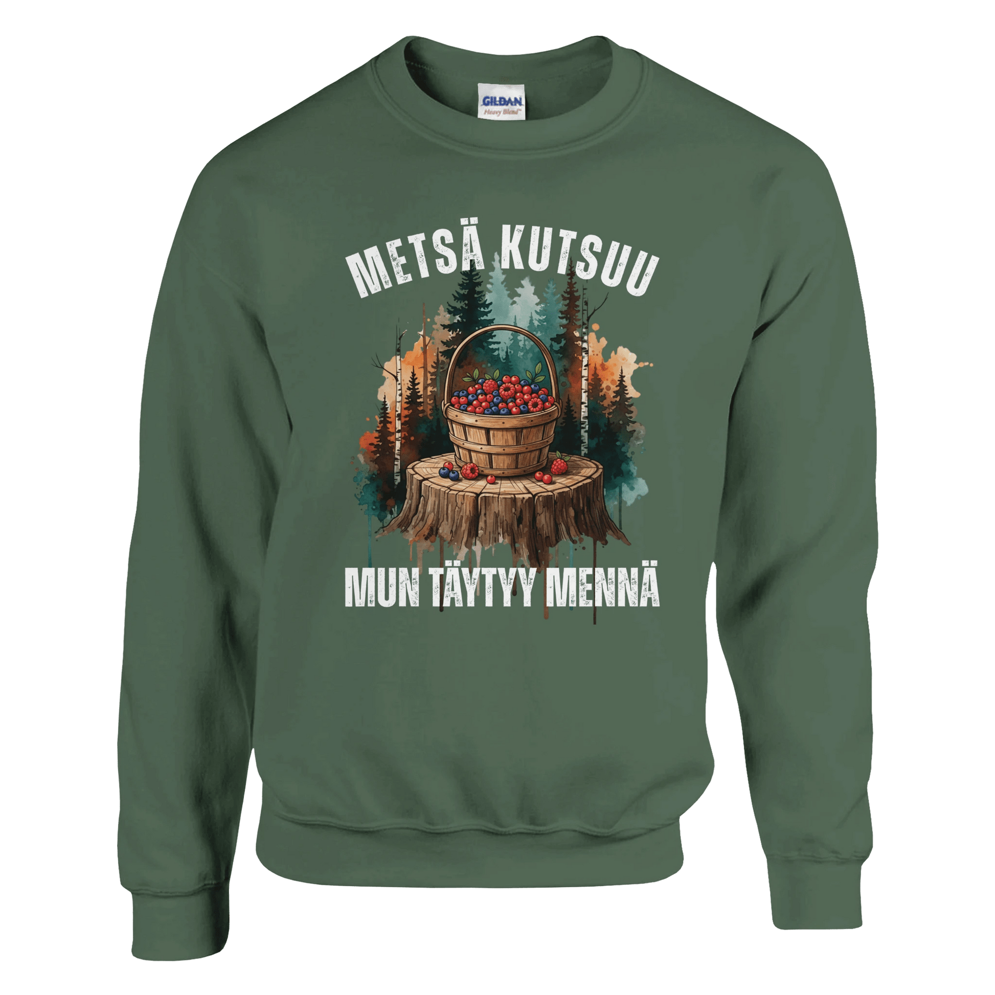 Metsä Kutsuu, Mun Täytyy Mennä - Marjat - Collegepaita - Mun Paita