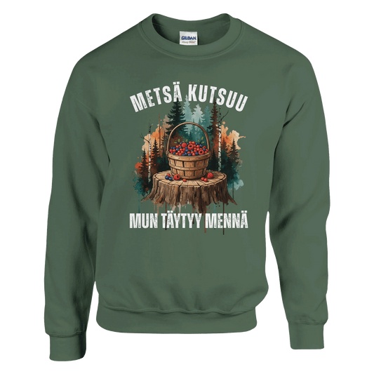 Metsä Kutsuu, Mun Täytyy Mennä - Marjat - Collegepaita - Mun Paita