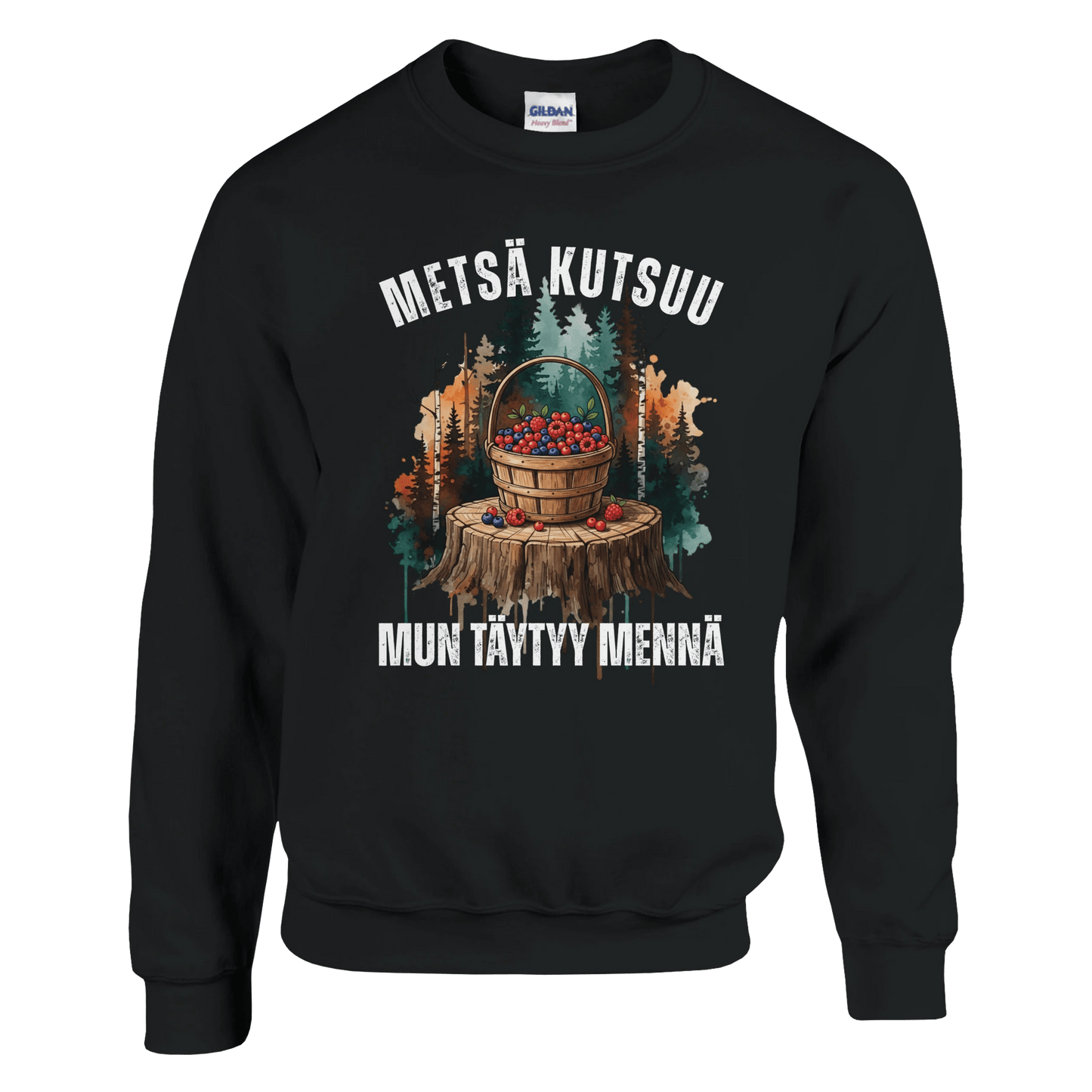 Metsä Kutsuu, Mun Täytyy Mennä - Marjat - Collegepaita - Mun Paita