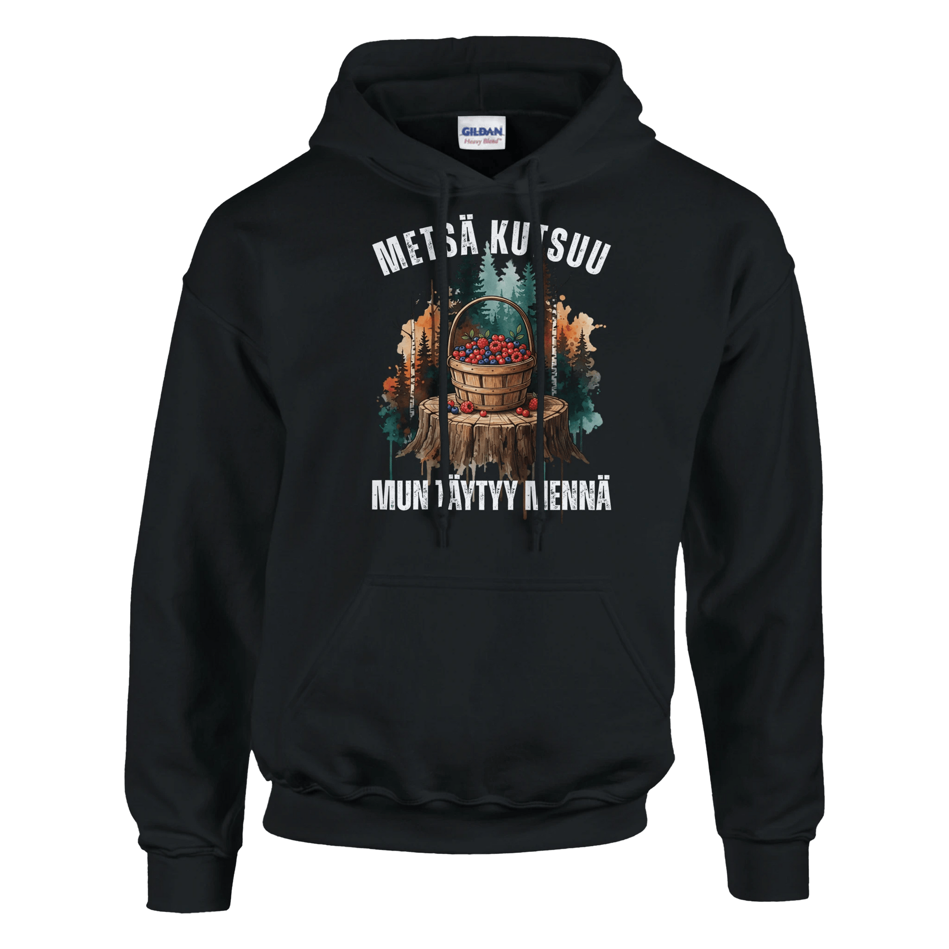 Metsä Kutsuu, Mun Täytyy Mennä - Marjat - Huppari - Mun Paita