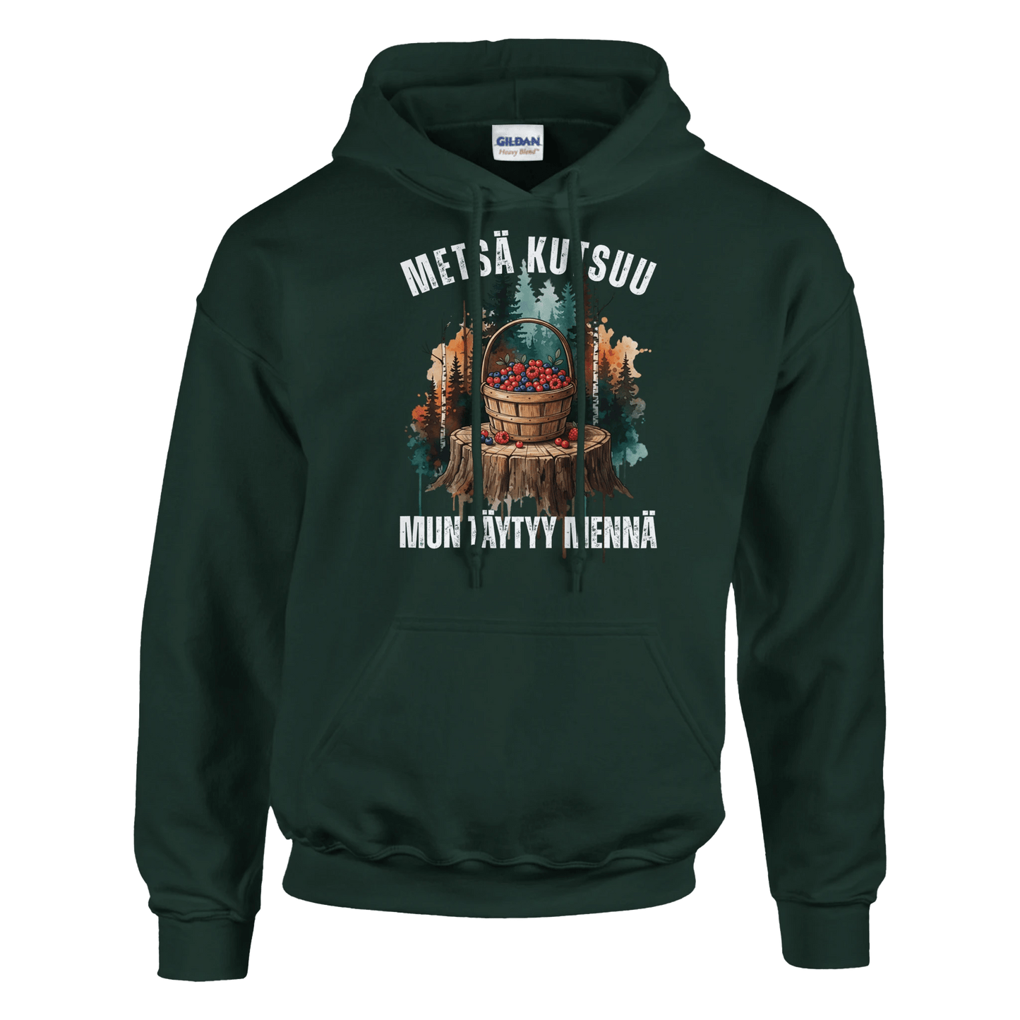 Metsä Kutsuu, Mun Täytyy Mennä - Marjat - Huppari - Mun Paita