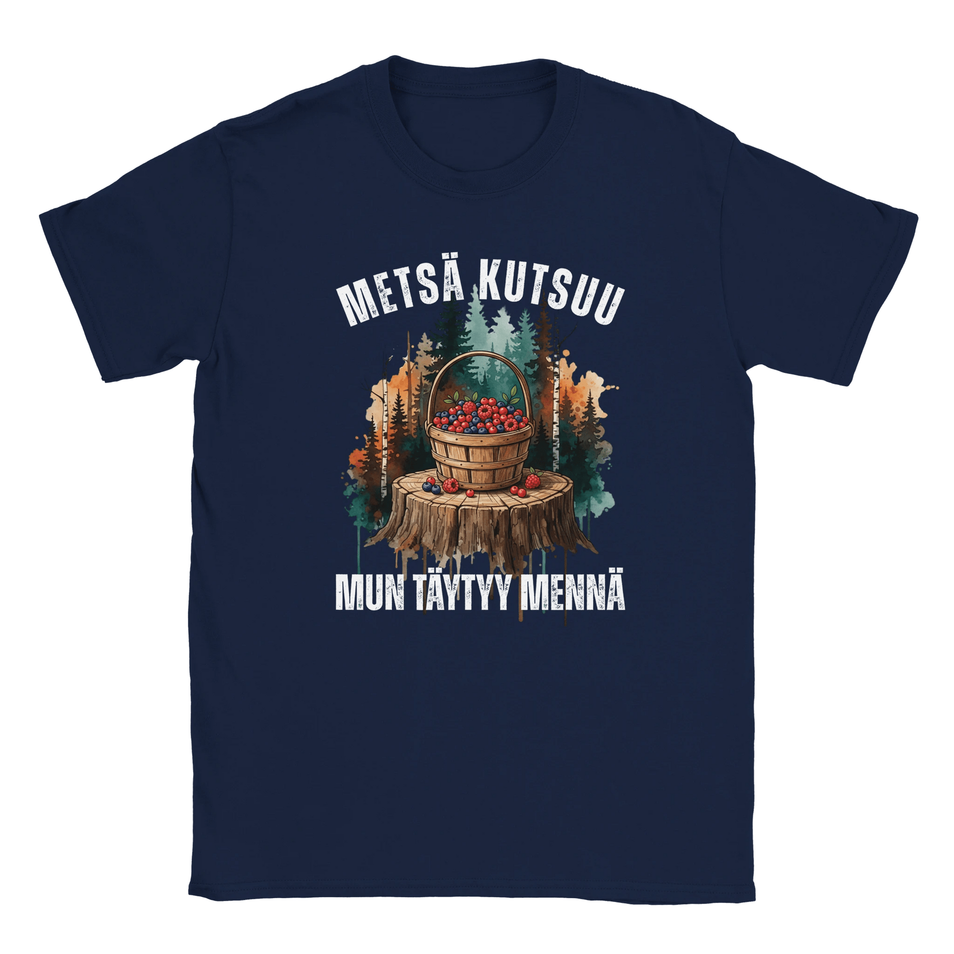 Metsä Kutsuu, Mun Täytyy Mennä - Marjat - Miesten T - paita - Mun Paita