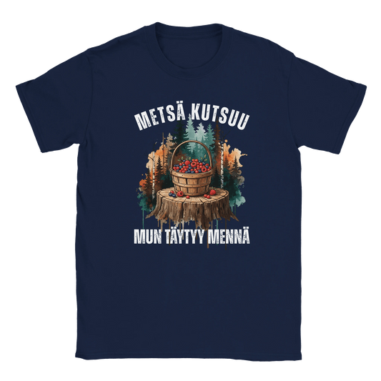 Metsä Kutsuu, Mun Täytyy Mennä - Marjat - Miesten T - paita - Mun Paita