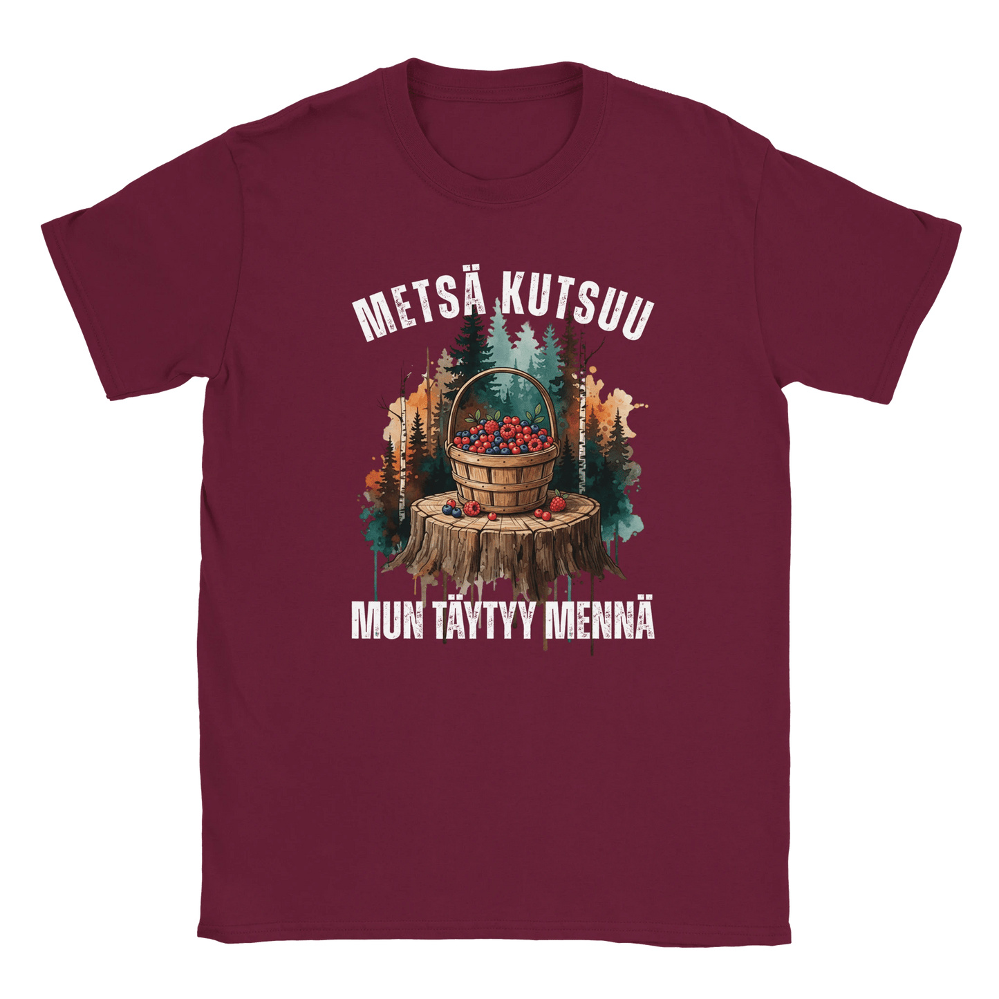 Metsä Kutsuu, Mun Täytyy Mennä - Marjat - Miesten T - paita - Mun Paita