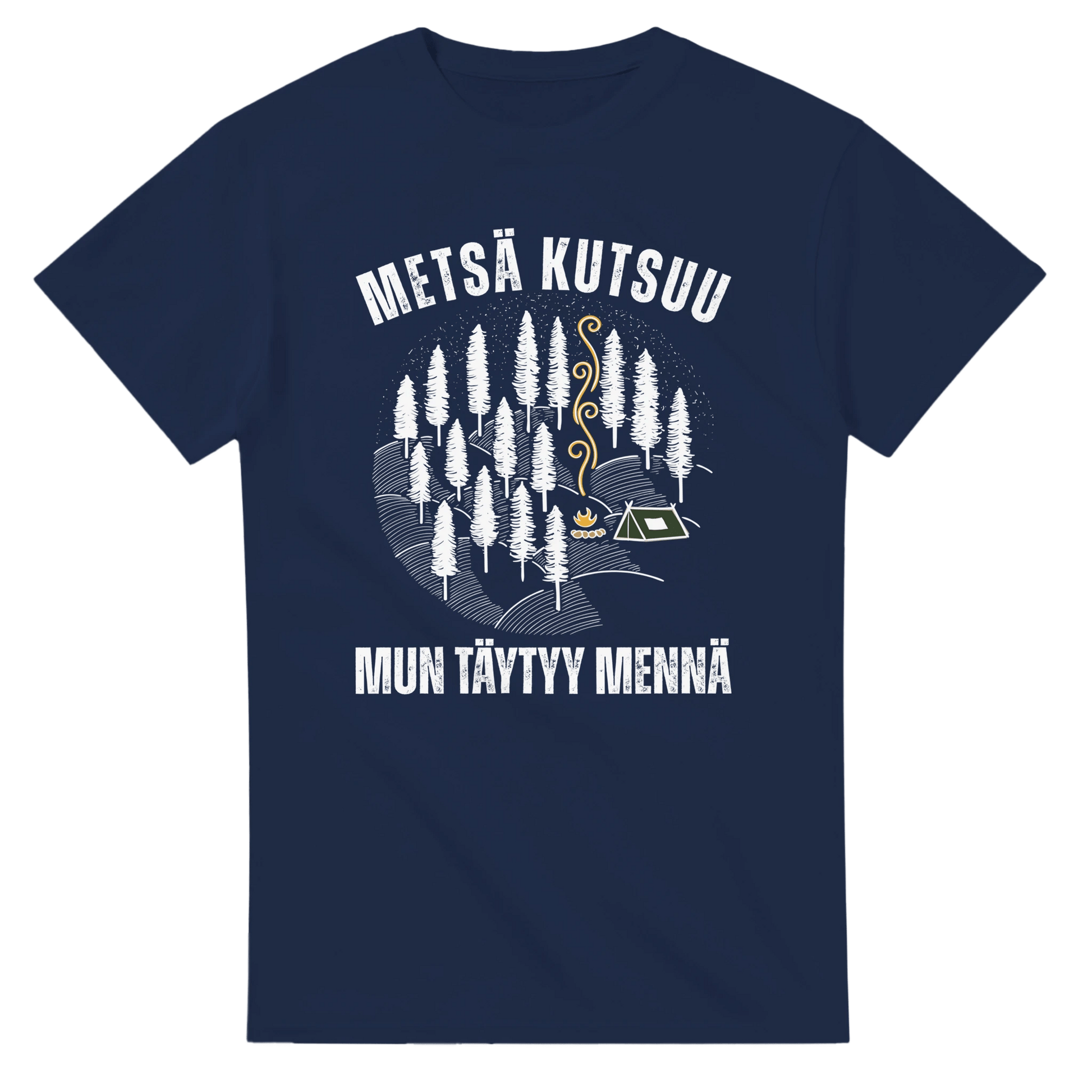 Metsä Kutsuu, Mun Täytyy Mennä - Metsä - 3XL - 5XL T - paita - Mun Paita