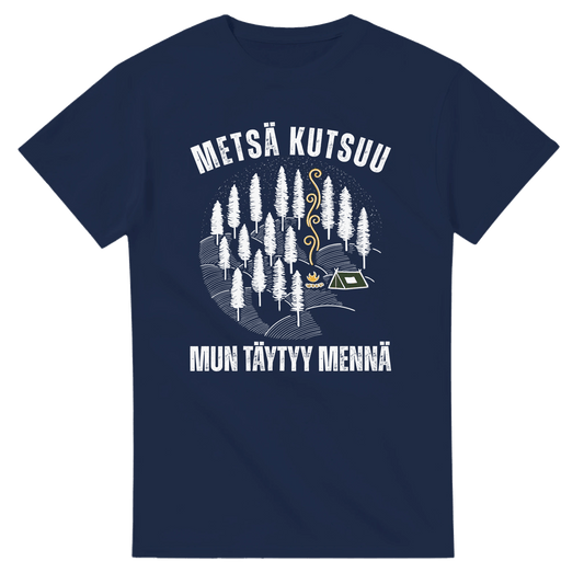 Metsä Kutsuu, Mun Täytyy Mennä - Metsä - 3XL - 5XL T - paita - Mun Paita