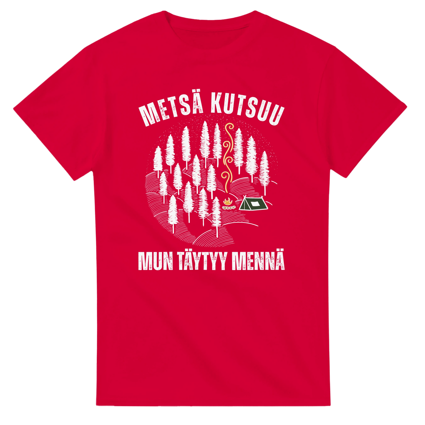 Metsä Kutsuu, Mun Täytyy Mennä - Metsä - 3XL - 5XL T - paita - Mun Paita