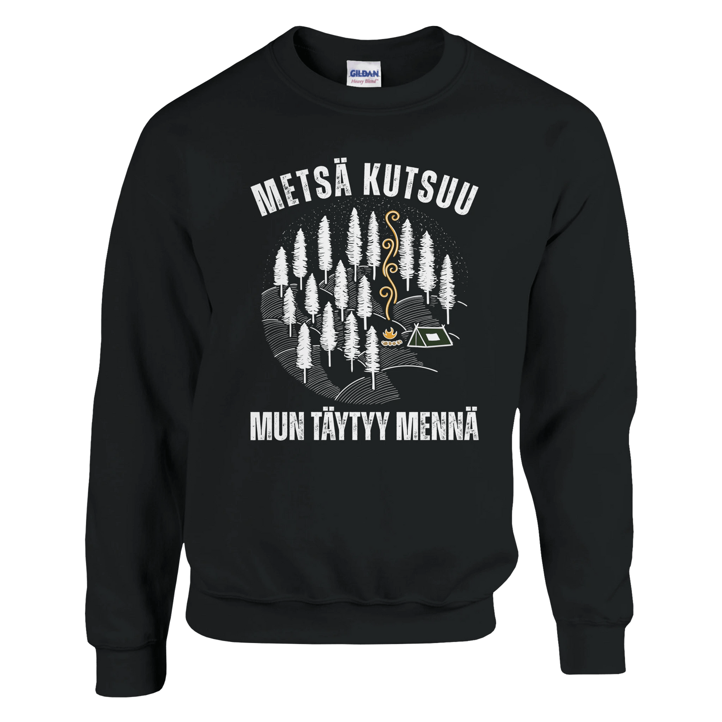 Metsä Kutsuu, Mun Täytyy Mennä - Metsä - Collegepaita - Mun Paita