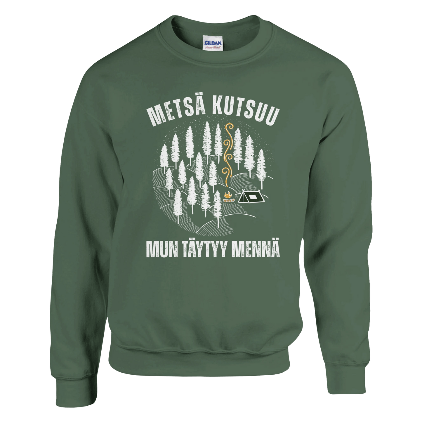 Metsä Kutsuu, Mun Täytyy Mennä - Metsä - Collegepaita - Mun Paita