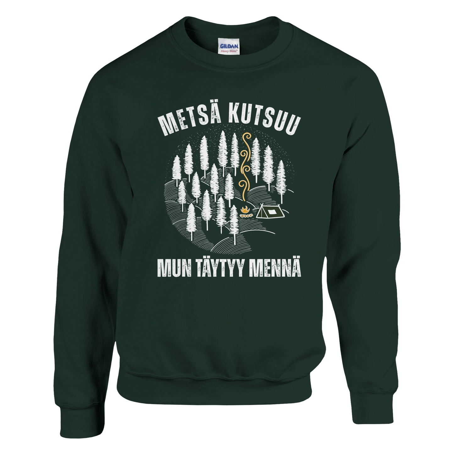 Metsä Kutsuu, Mun Täytyy Mennä - Metsä - Collegepaita - Mun Paita