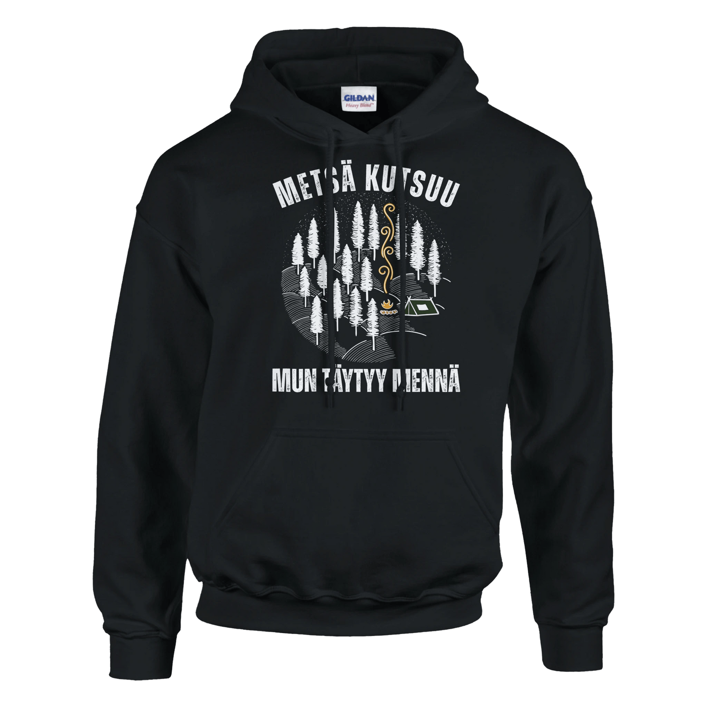 Metsä Kutsuu, Mun Täytyy Mennä - Metsä - Huppari - Mun Paita