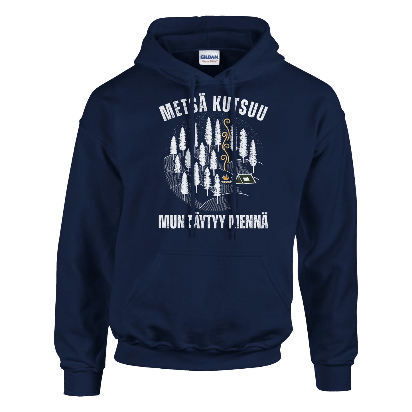 Metsä Kutsuu, Mun Täytyy Mennä - Metsä - Huppari - Mun Paita