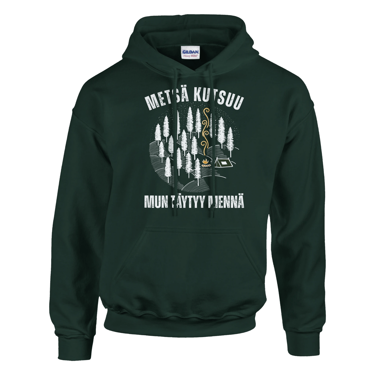 Metsä Kutsuu, Mun Täytyy Mennä - Metsä - Huppari - Mun Paita