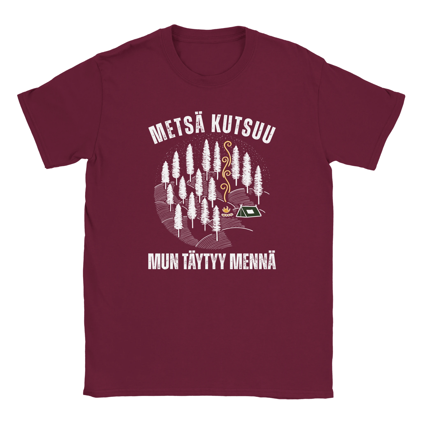 Metsä Kutsuu, Mun Täytyy Mennä - Metsä - Miesten T - paita - Mun Paita