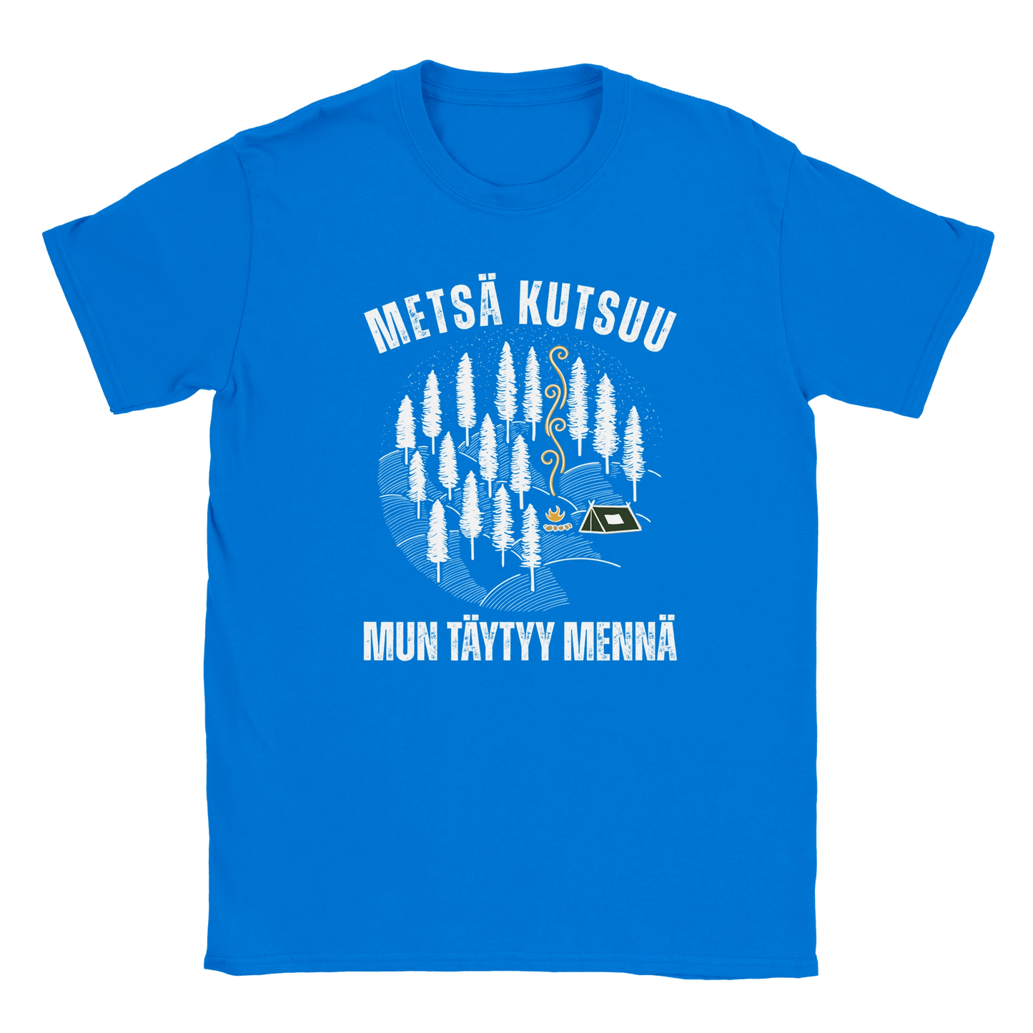 Metsä Kutsuu, Mun Täytyy Mennä - Metsä - Miesten T - paita - Mun Paita