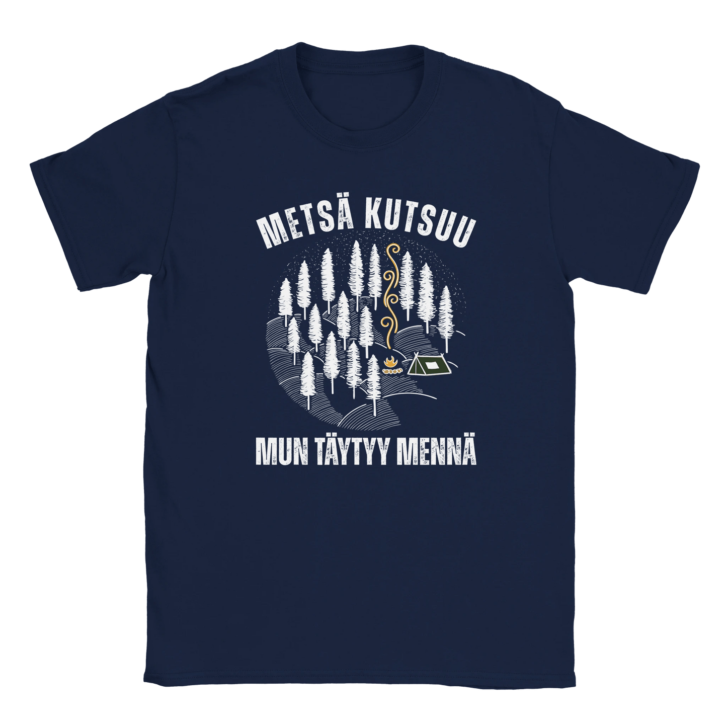 Metsä Kutsuu, Mun Täytyy Mennä - Metsä - Miesten T - paita - Mun Paita
