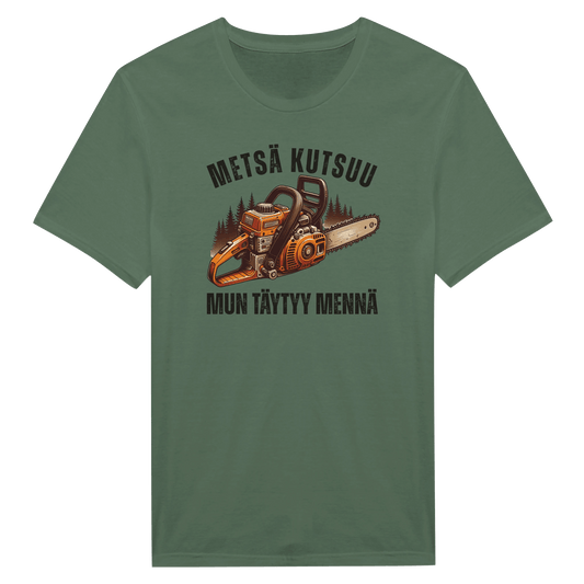 Metsä Kutsuu, Mun Täytyy Mennä - Miesten T - paita - Mun Paita