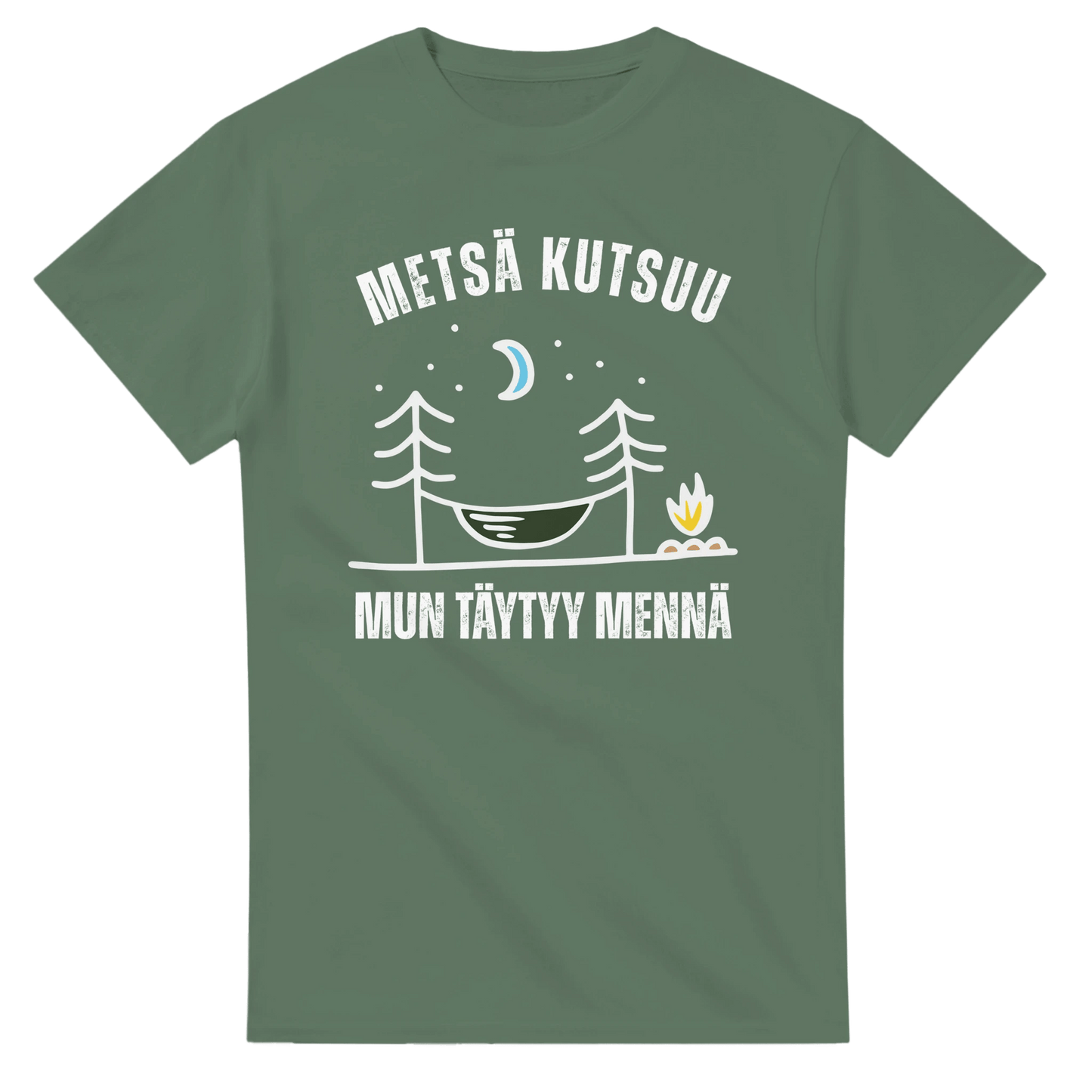 Metsä Kutsuu, Mun Täytyy Mennä - Riippumatto - 3XL - 5XL T - paita - Mun Paita