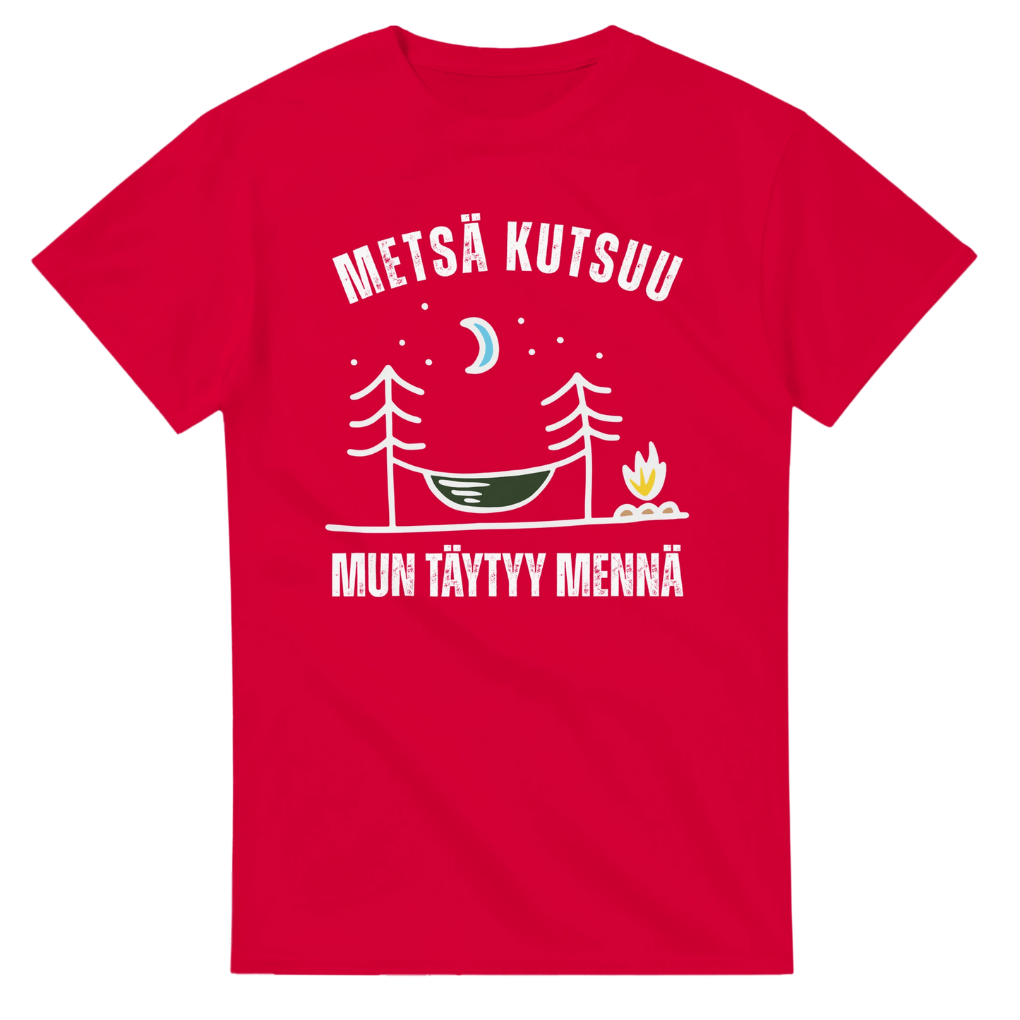 Metsä Kutsuu, Mun Täytyy Mennä - Riippumatto - 3XL - 5XL T - paita - Mun Paita